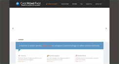 Desktop Screenshot of casehomepage.com